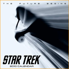 Star Trek movie 2010 Calendar cover