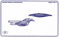 USS Enterprise D Saucer Module Separation