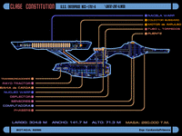 Constitution Class U.S.S. Enterprise A Schematics