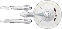 New USS Enterprise Top View