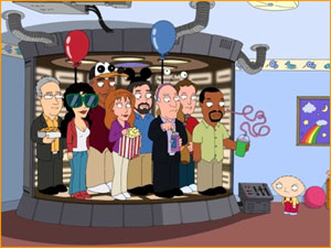 Star Trek TNG on Family Guy
