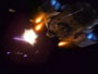 USS Defiant Fire