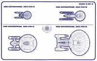 USS Enterprise Size Comparison Chart