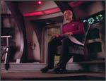 Jean-Luc Picard on the USS Stargazer