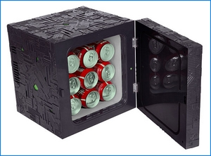 borg cube mini fridge