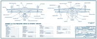 Excelsior Class Blueprints Front View 