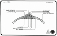 Klingon Vorcha Class Back View Schematics