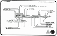 Klingon Vorcha Class Side View Schematics